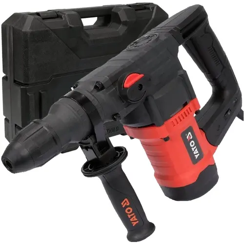 Ciocan rotopercutor Yato YT-82118, 1100W, SDS-Plus multifunctional, cu accesorii, in valiza