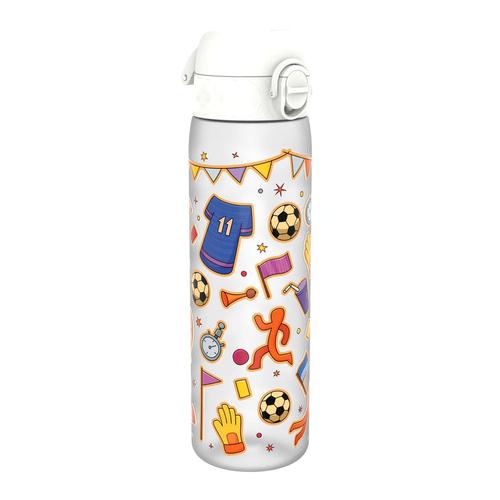 Sticla apa pentru copii Slim, recyclon, 500ml, Football - Ion8