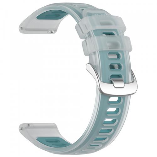 Curea Techsuit W084 pentru Samsung Galaxy Watch / Huawei Watch Series, 22mm, Turcoaz