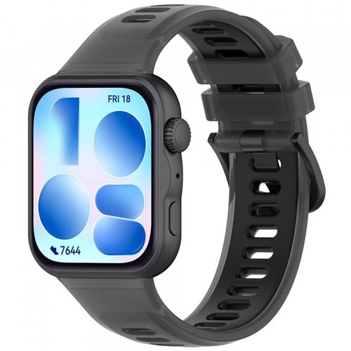 Curea Techsuit W084 pentru Huawei Watch Fit 5 Pro / Fit 5 / Fit 4 Pro / Fit 4 / Fit 3, Negru