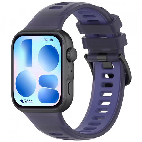 Curea Techsuit W084 pentru Huawei Watch Fit 5 Pro / Fit 5 / Fit 4 Pro / Fit 4 / Fit 3, Mov