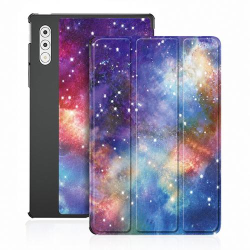 Husa pentru Lenovo Yoga Tab Plus, Techsuit FoldPro Galaxy, Multicolor