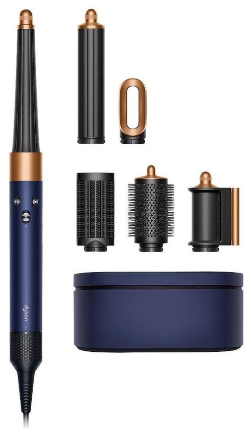 Ondulator Dyson Airwrap HS08 ID Straight+Wavy, 1300 W, 3 trepte temperatura, 3 viteze, Flux de aer 13.5 l/s (Albastru/Cupru)