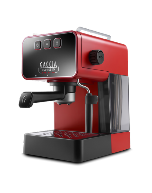 Espressor manual Gaggia ESPRESSO EVOLUTION EG2115/03, 1900 W, 15 bari, Rezervor 1.2 l, Oprire automata (Rosu)