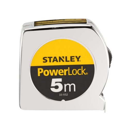 Ruleta Stanley Powerlock classic, fereastra de citire 19x5m