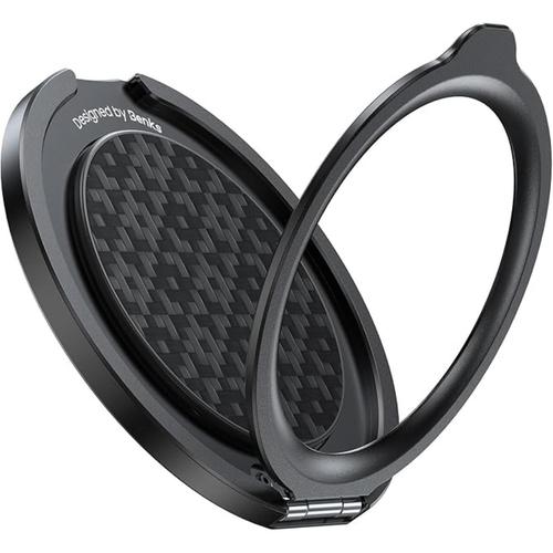 Inel Magnetic Benks, stand pentru telefon Kevlar ArmorPop ArmorGrid, Negru