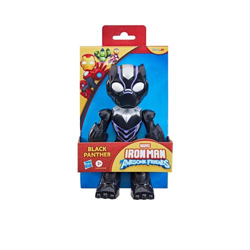 Figurina Marvel Iron Man and his Amazing Friends, Black Panther, 22.8 cm