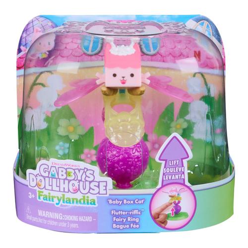 Set de joaca Gabby's Dollhouse Fairylandia, Inel de zana, Pisicuta Baby Box