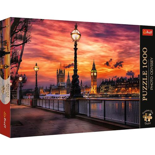 Puzzle Premium Plus Quality 1000 piese - Photo Odyssey - Big Ben, Londra - Photo Odyssey - Trefl