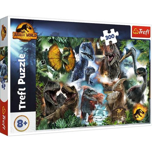 Puzzle Trefl - Jurrasic World: Dinozauri favoriti, 300 piese