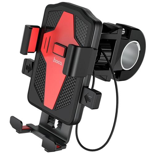 Suport Bicicleta Motocicleta HOCO CA73, 4.5inch - 7inch, Negru/Rosu