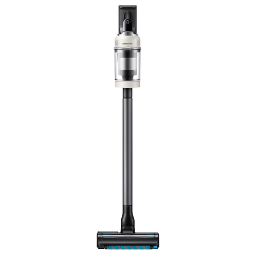 Aspirator vertical Samsung Bespoke Jet AI Lite Pro Extra VS80F28DGS/GE, 770 W, Putere aspirare 280 AW, Motor HexaJet Inverter, Filtrare HEPA, Wi-Fi, AI Cleaning 2.0, Jet Dual Brush+, Perie Pet+, Autonomie 120 minute (Bej)