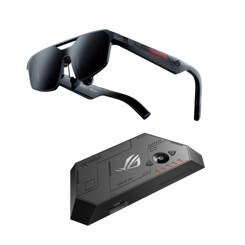 Ochelari AR ASUS ROG XREAL R1, MicroOLED FHD 240HZ 0.01ms, 3DoF Nativ, Ecran virtual 171inch (Negru)