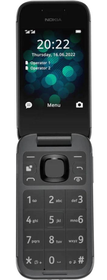 Telefon mobil Nokia 2660 Flip, Dual SIM, 4G (Negru)