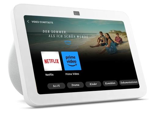 Boxa inteligenta Amazon Echo Show 8 (3nd Gen), 8inch Touch Screen, Camera 13 MP, Wi-Fi, Bluetooth (Alb)