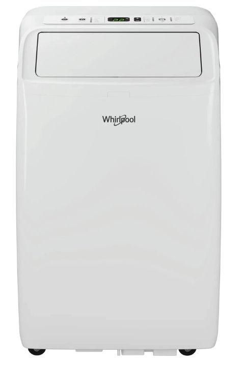 Aparat aer conditionat portabil Whirlpool PACF212HPW, 12000 BTU, Clasa A (Alb)