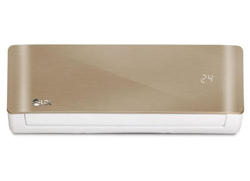 Aparat de aer conditonat LDK Deluxe Gold, 12000 BTU, Inverter, Filtru HEPA, Ionizare, Wi-fi (Alb/Auriu)