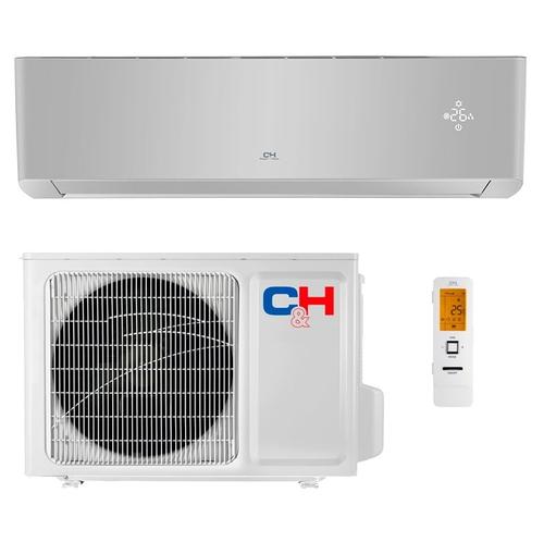 Aparat de aer conditionat Cooper&Hunter SUPREME Continental CH-S12FTXAL-SC, 12000 BTU, Clasa A+++/A+++, Inverter, Wi-Fi, I FEEL, Auto-restart, Auto-diagnosticare, BLUE FIN (Argintiu)