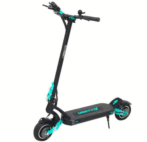 Trotineta electrica VSETT 9 Super,  Baterie LG 52V/16Ah, Autonomie 50Km, Viteza 45 Km/h, Motor  650W, Roti pneumatice 8.5inch (Negru/Albastru)