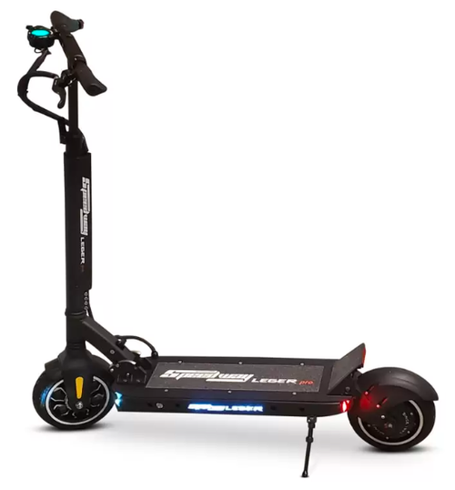Trotineta electrica SPEEDWAY LEGER Pro Max, Viteza mxima 50Km/h, Autonomie 75Km, Putere motor 1360W, Roti pneumatice 8.5inch (Negru)