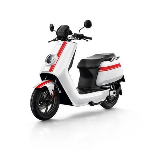 Scuter electric NIU NQI GTS PRO, Motor Bosch 3000W, Viteza maxima 80km/h, autonomie 80-90 km, Cruise control, IP65, GPS (Alb)