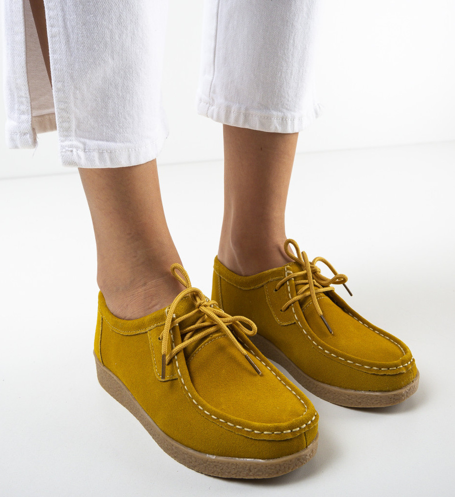 Pantofi Casual Neca Galbeni