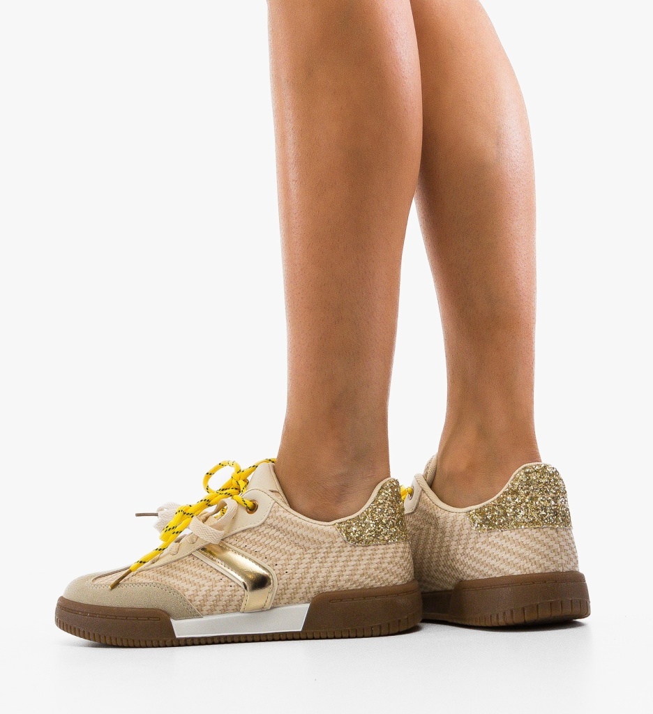 Sneakers dama Kabber Bej