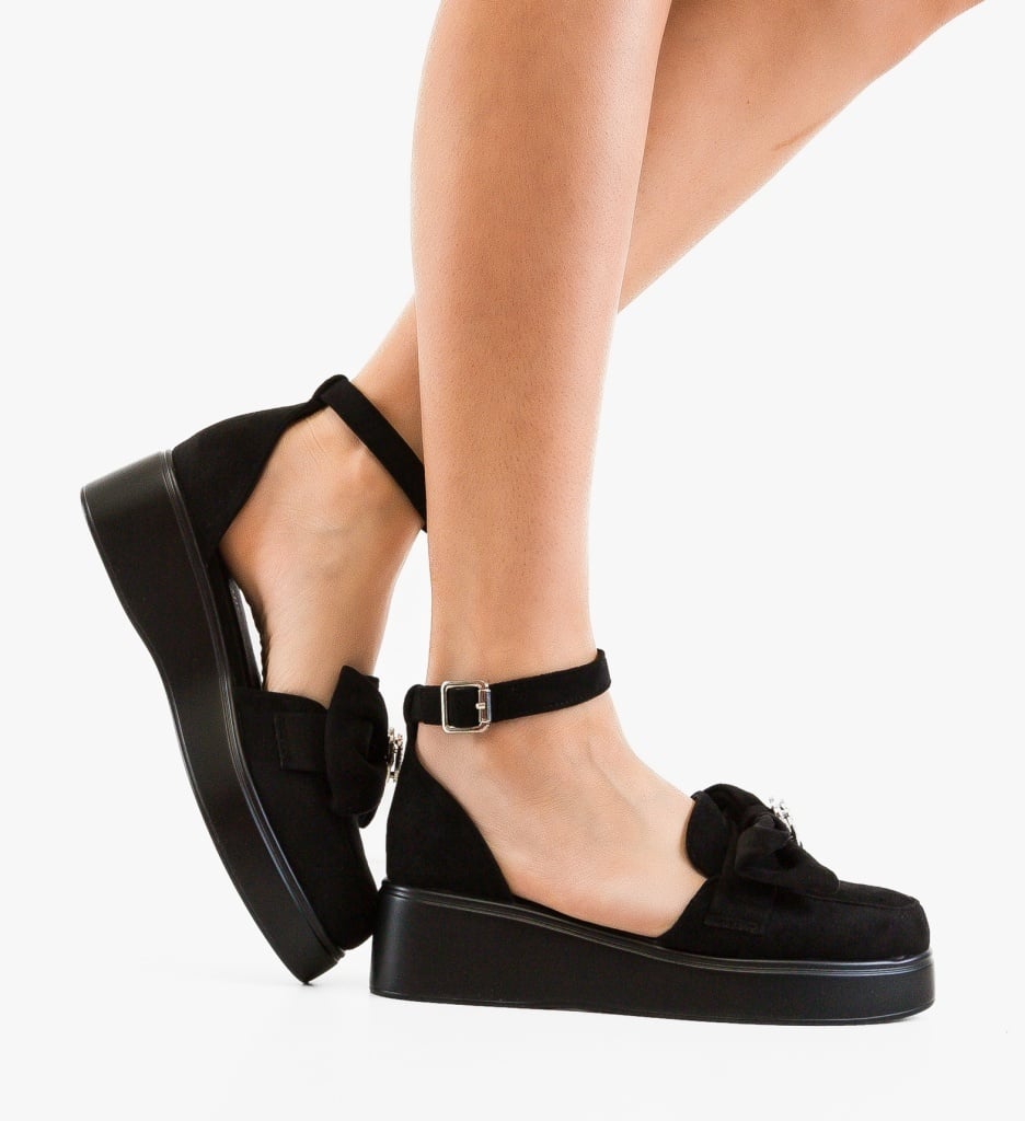 Pantofi casual Lovly Negri