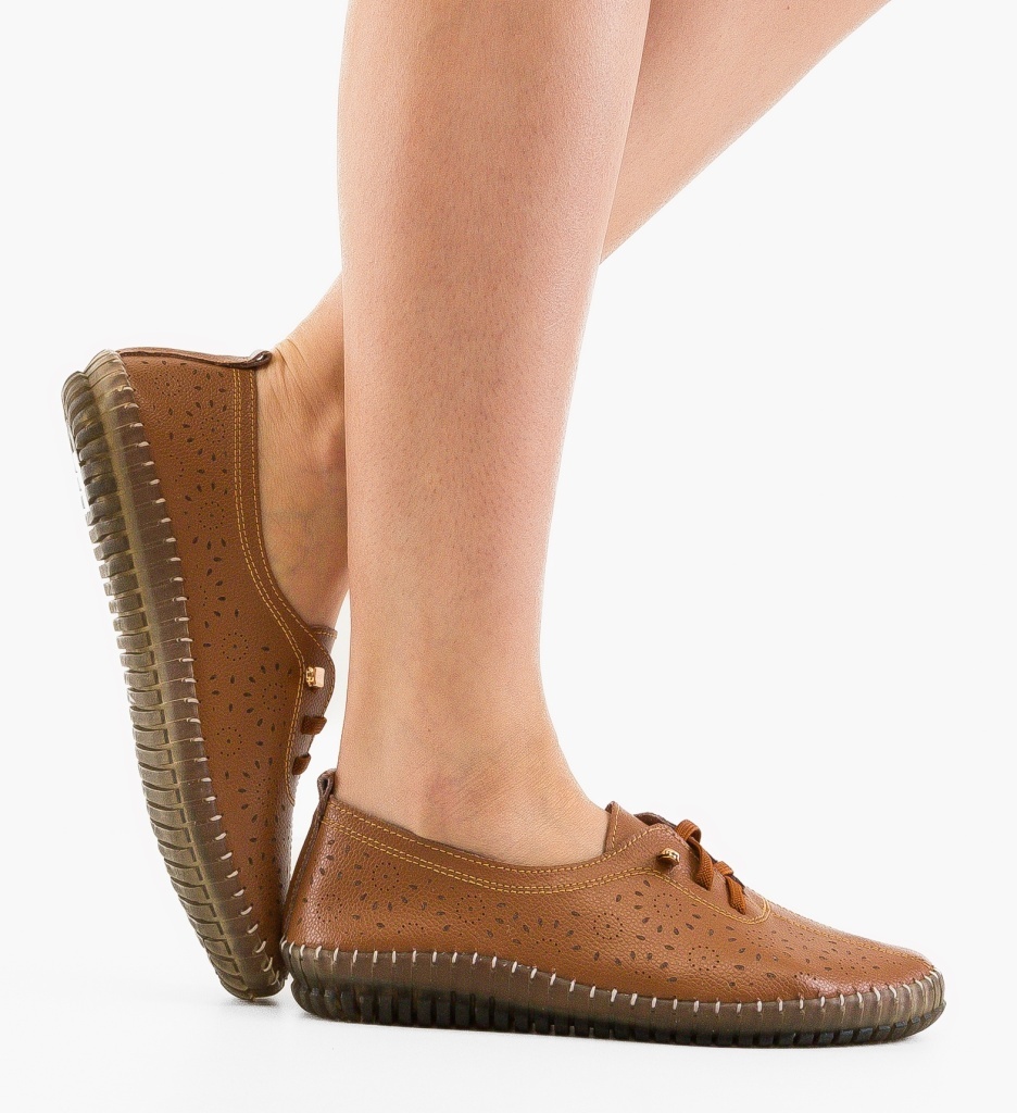 Pantofi Casual Azukar Camel