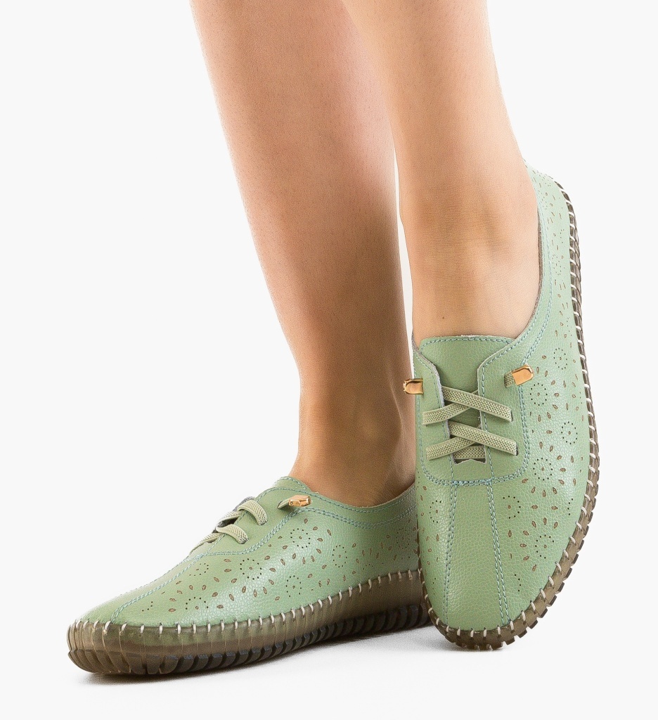 Pantofi Casual Azukar Verzi