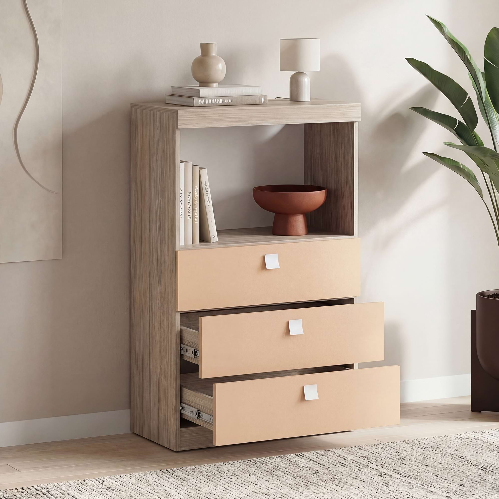 Comoda inalta LINEA, 3 sertare