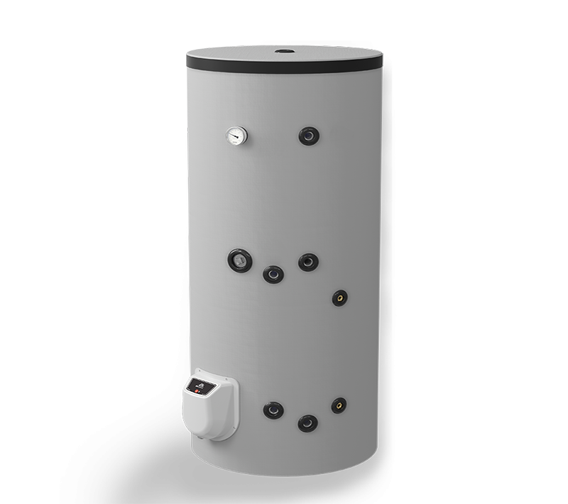 Boiler termoelectric cu o serpentina Eldom FV30067S, 9000 W, 300 l, montaj pe sol, 0.8 Mpa