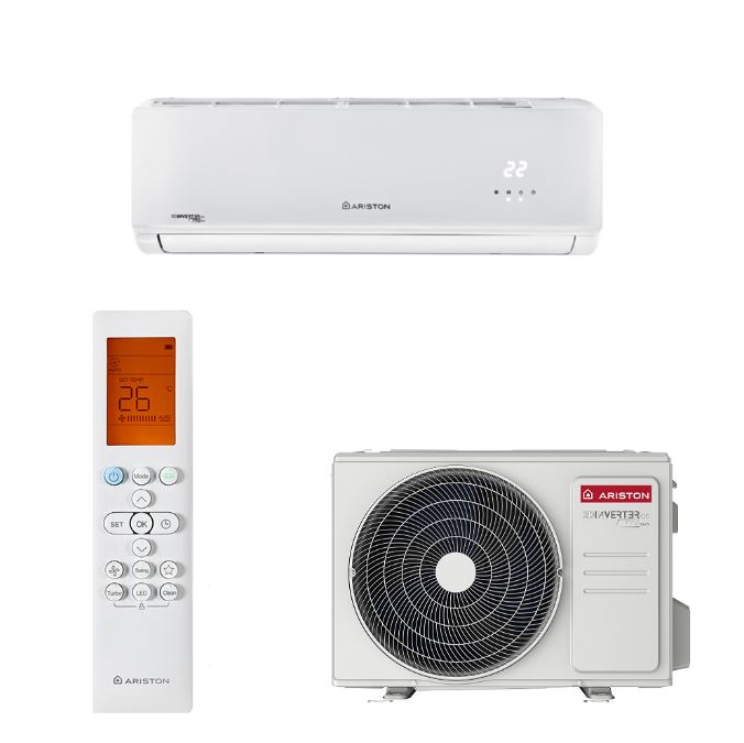 Aer conditionat Ariston Alys R32 C25 MUD0 9000 Btu, follow me, agent frigorific R32, clasa energetica A++