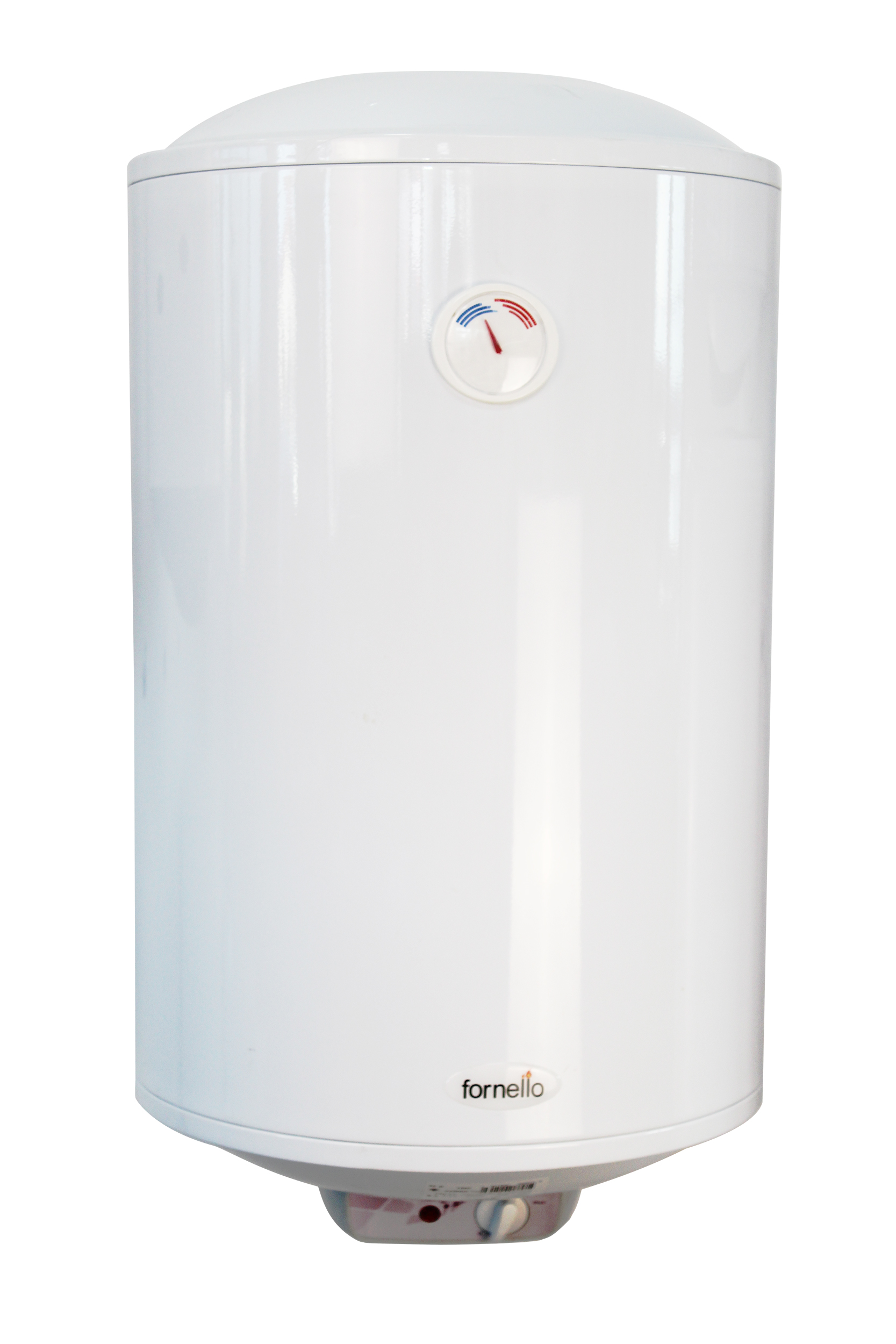 Boiler electric Fornello Titanium Plus 100 litri, 2000 watt, reglaj extern al temperaturii, emailat cu titan