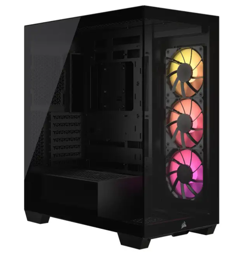 Carcasa Corsair 3500X ARGB, Middle Tower, Tempered glass (Negru)