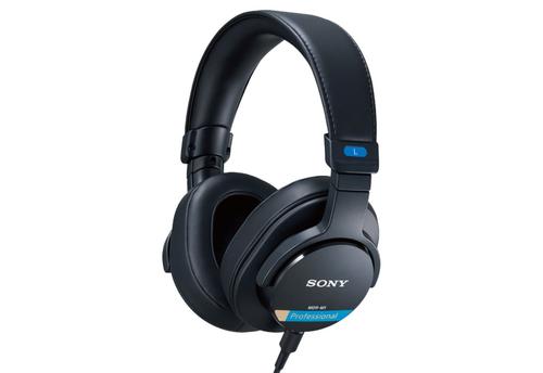 Casti Studio Sony MDR-M1, Hi-Fi, Cabluri 1.2/2.5m, Adaptor 6.35mm (Negru)