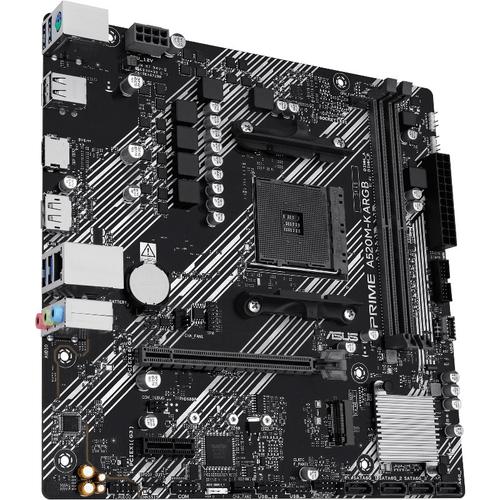 Placa de baza ASUS PRIME A520M-K ARGB, AMD A520, AM4, mATX