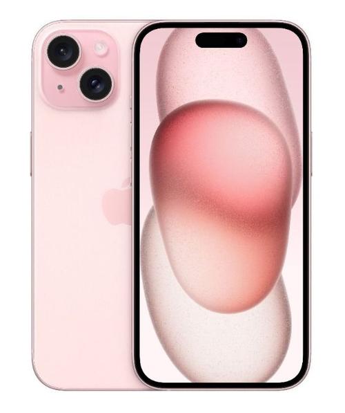 Telefon Mobil Apple iPhone 15, Super Retina XDR OLED 6.1inch, 128GB Flash, Camera Duala 48 + 12 MP, Wi-Fi, 5G, iOS (Roz)