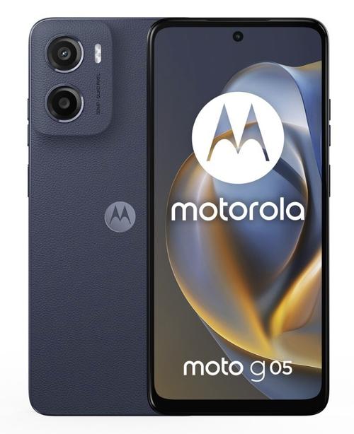 Telefon Mobil Motorola Moto G05, Procesor Mediatek Helio G81 Extreme Octa-Core, IPS LCD Capacitive touchscreen 6.67inch, 4GB RAM, 128GB Flash, Camera 50 MP, 4G, Wi-Fi, Dual SIM, Android (Albastru)