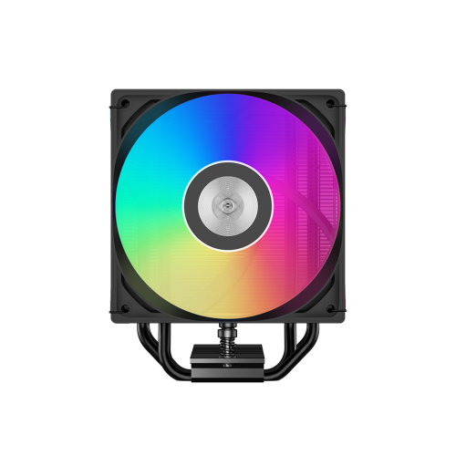Cooler CPU PCCooler RT400 Digital, iluminare aRGB, 500 - 2200rpm (Negru)