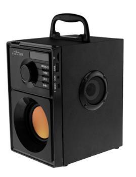 Boxa portabila Media Tech Boombox BT MT3145, Bluetooth, 15W, Mp3, FM (Neagra)