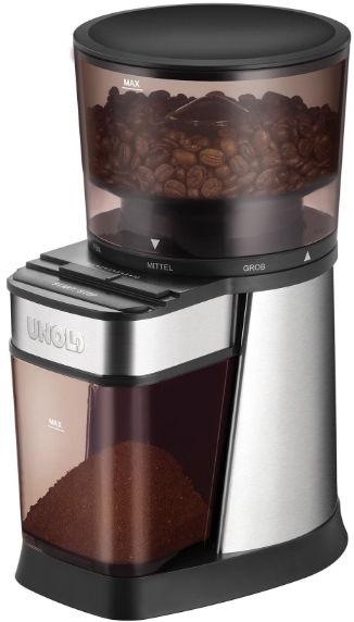 Rasnita electrica cafea Unold U28915, 150W (Negru/Argintiu)