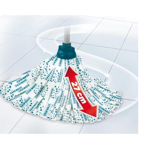 Set classic Mop Leifheit 56792, 12 L (Alb/Verde)