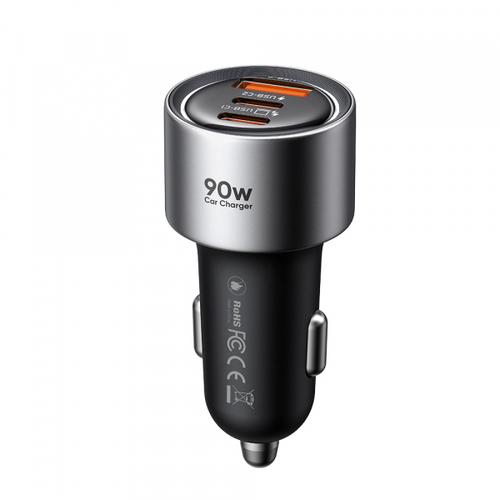 Incarcator Auto McDodo CC-3110 Gana, 90W, 3A, 1 x USB-A - 2 x USB-C (Negru)