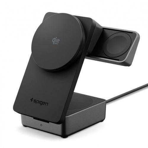 Incarcator Wireless Spigen EF323MQ ACH10398 Essential 3in1, 25W (Negru)