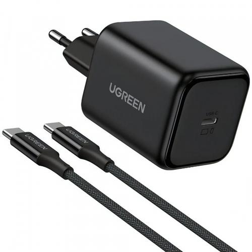 Incarcator Retea cu Cablu USB-C UGREEN X524 (65054), 45W, 3A, 1 x USB-C (Negru)