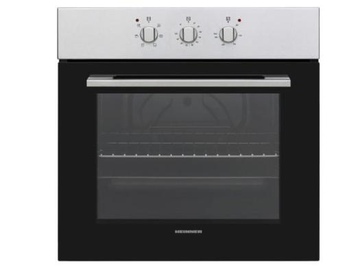 Cuptor incorporabil electric Heinner HBO-V656G-IX, 72 L, 6 Functii, Grill, Clasa A (Inox)