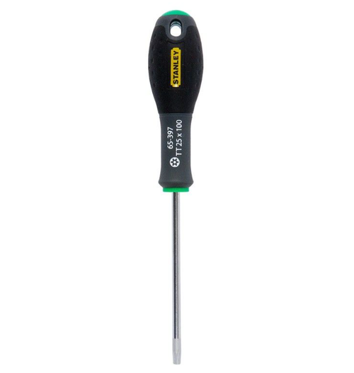 Surubelnita Stanley FatMax 1-65-397, torx siguranta TT25 x 100mm (Negru/Verde)