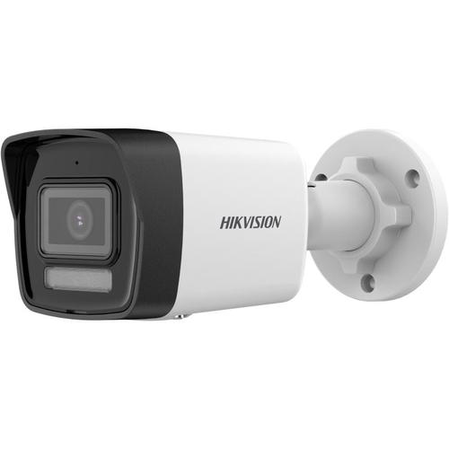 Camera de supraveghere IP exterior Hikvision Hybrid Light DS-2CD1023G2-LIU, 2 MP, PoE, 2.8 mm, IR/lumina alba 30 m