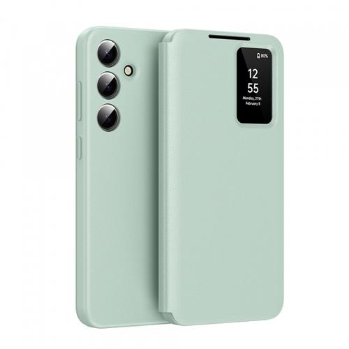 Husa pentru Samsung Galaxy S26 FE, Techsuit, SmartView, Verde